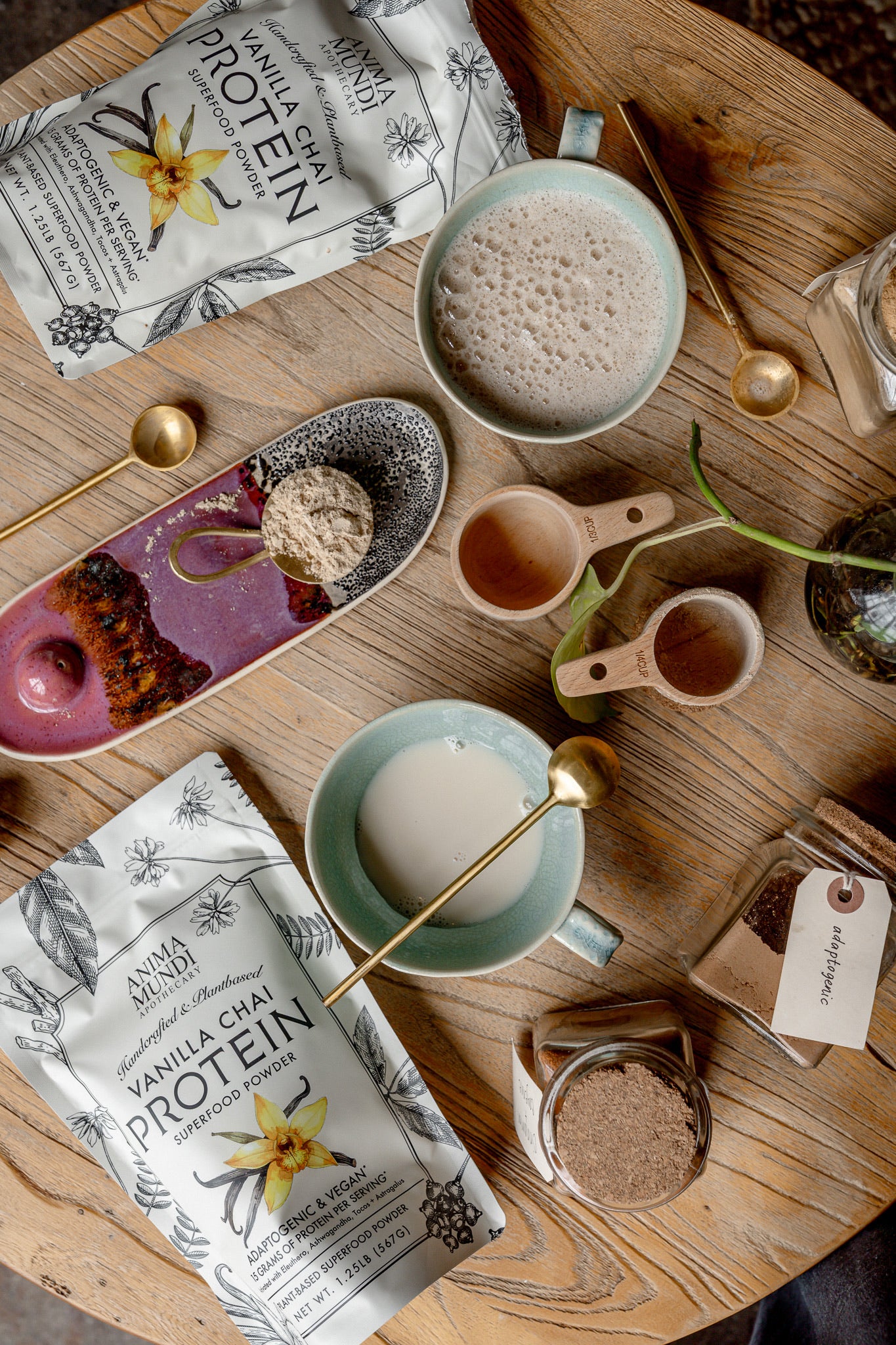 VANILLA CHAI PROTEIN | Adaptogenic Superfood Powder