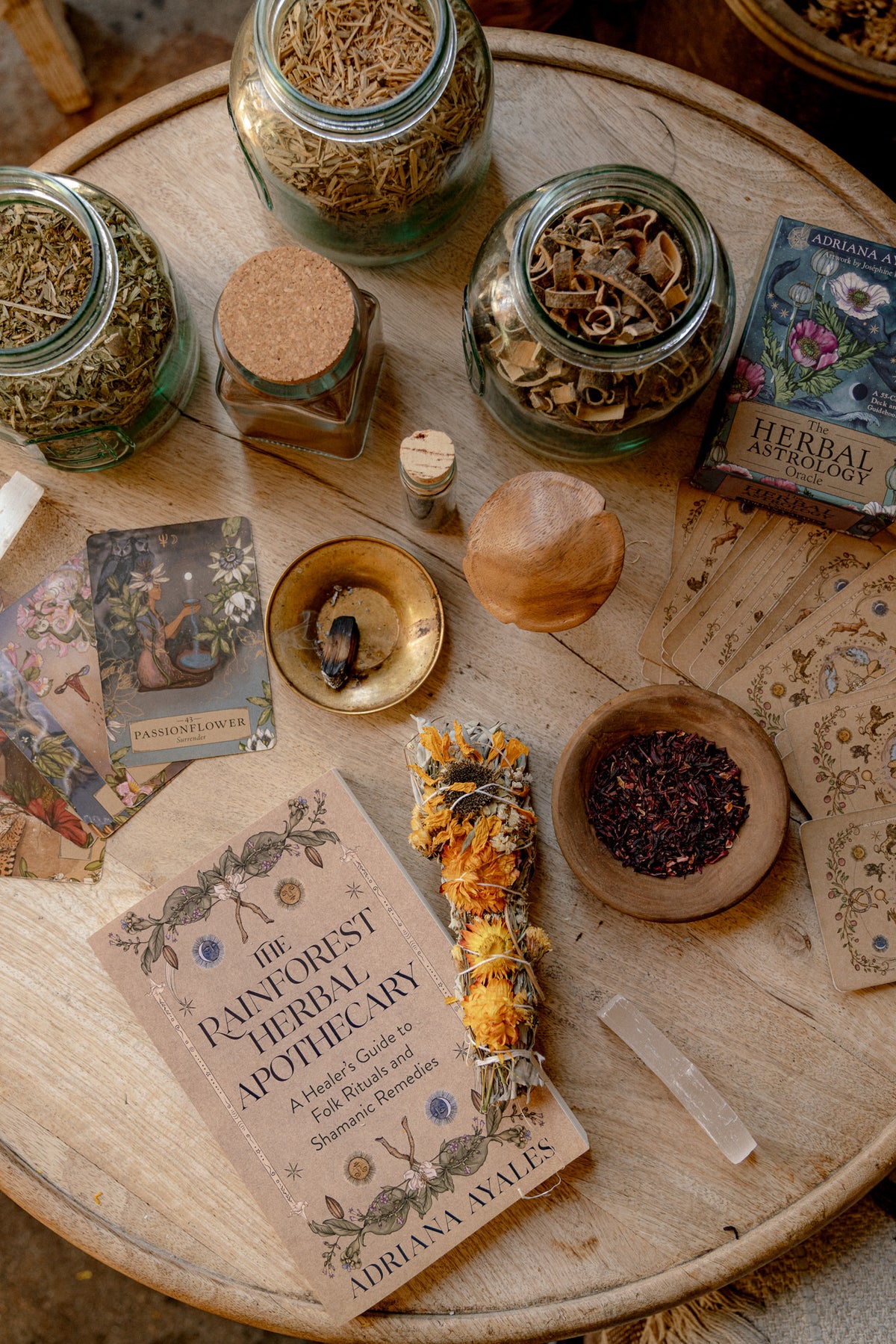 A styled flat-lay of a &
