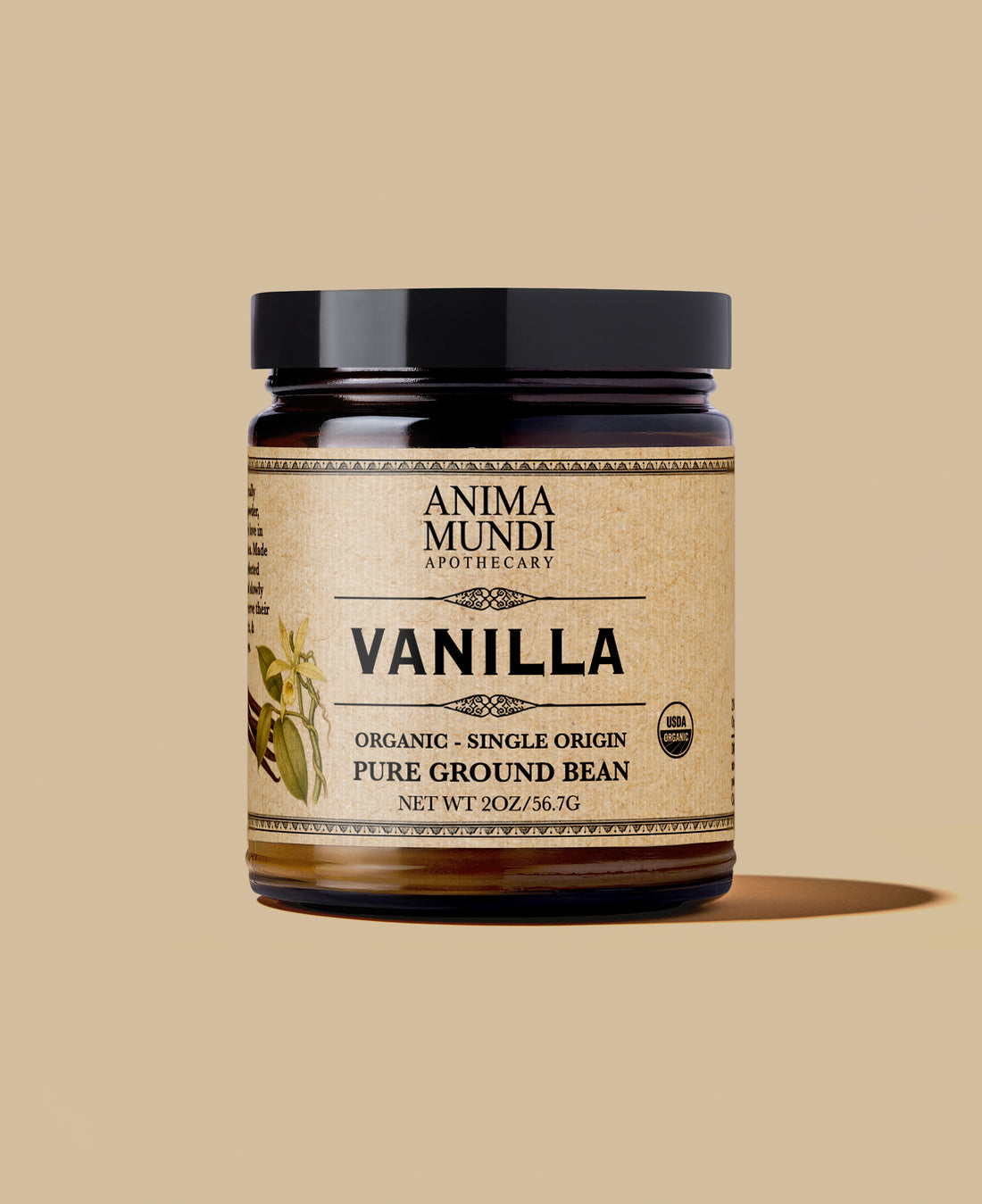 VANILLA | Organic and Pure Ground Bean, Papua New Guinea