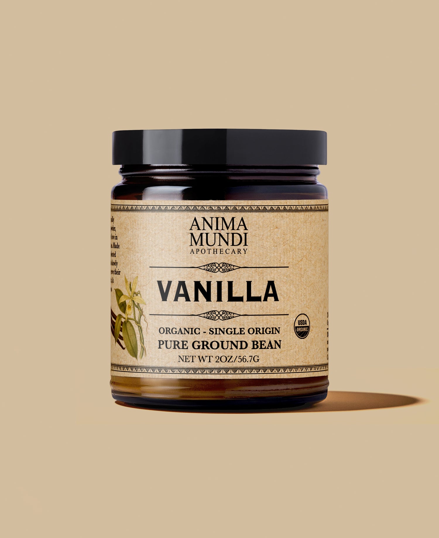 VANILLA | Organic and Pure Ground Bean, Papua New Guinea