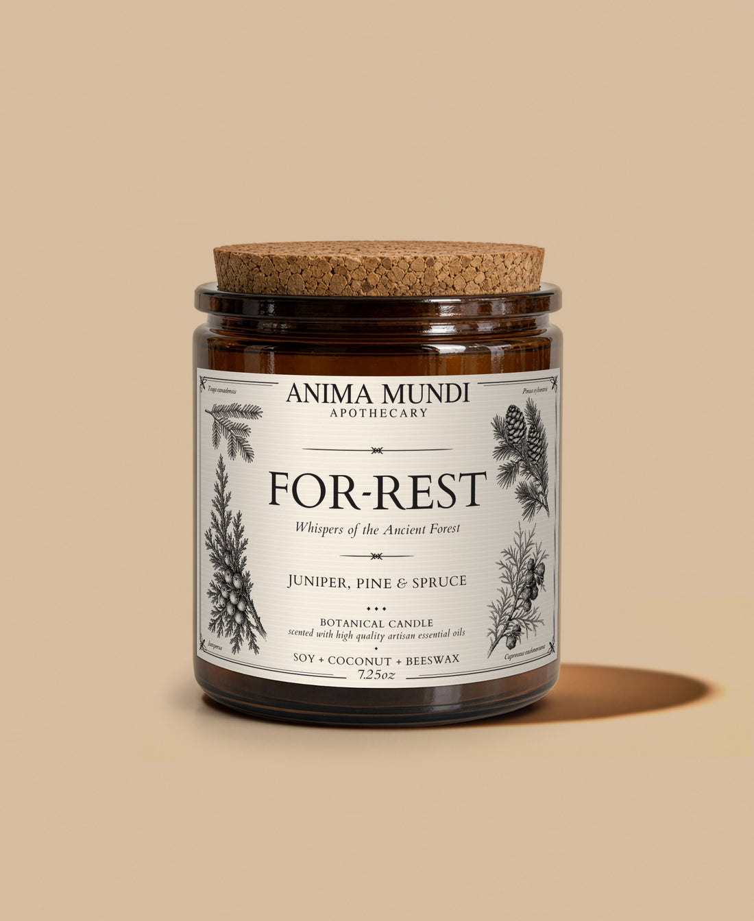 FOR-REST CANDLE | Forest Grounding + Deep Restoration