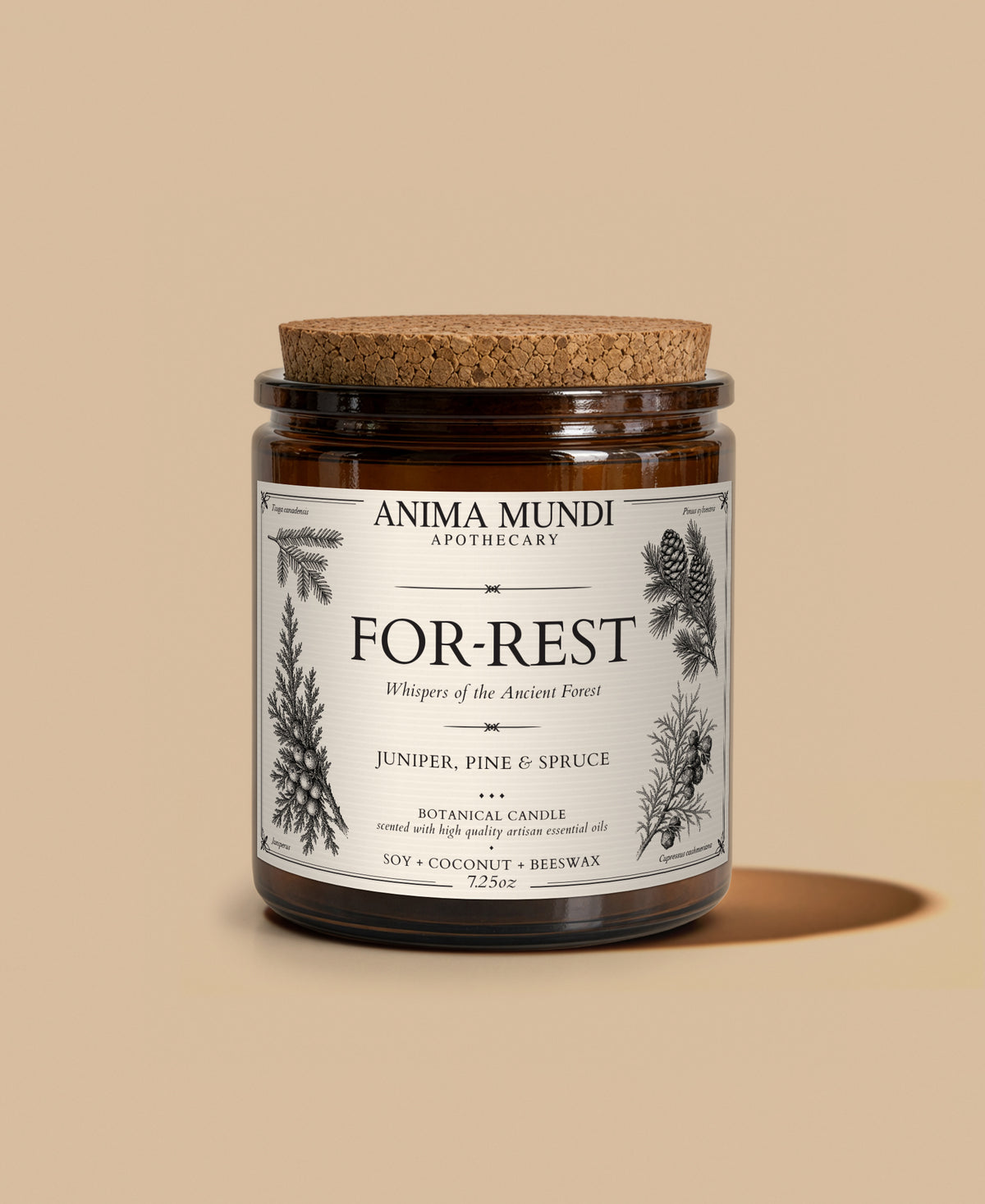 FOR-REST CANDLE | Forest Grounding + Deep Restoration