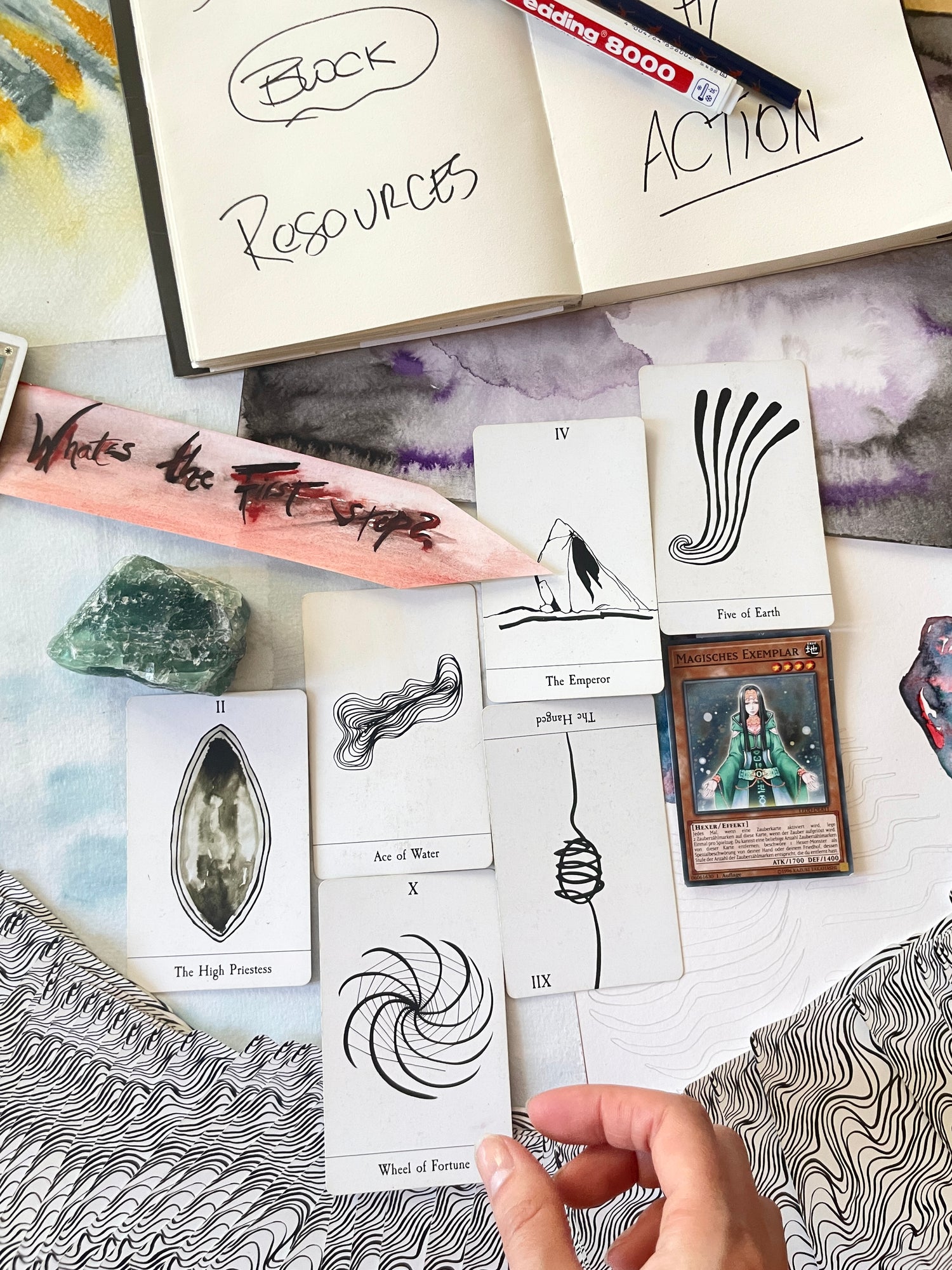 From Intention to Creation: Tarot for Creative Alignment