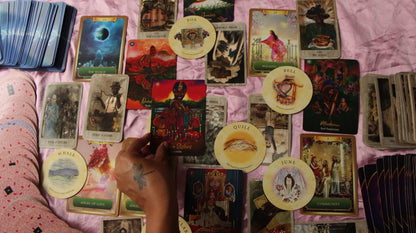 Tarot readings at the Brooklyn Apothecary