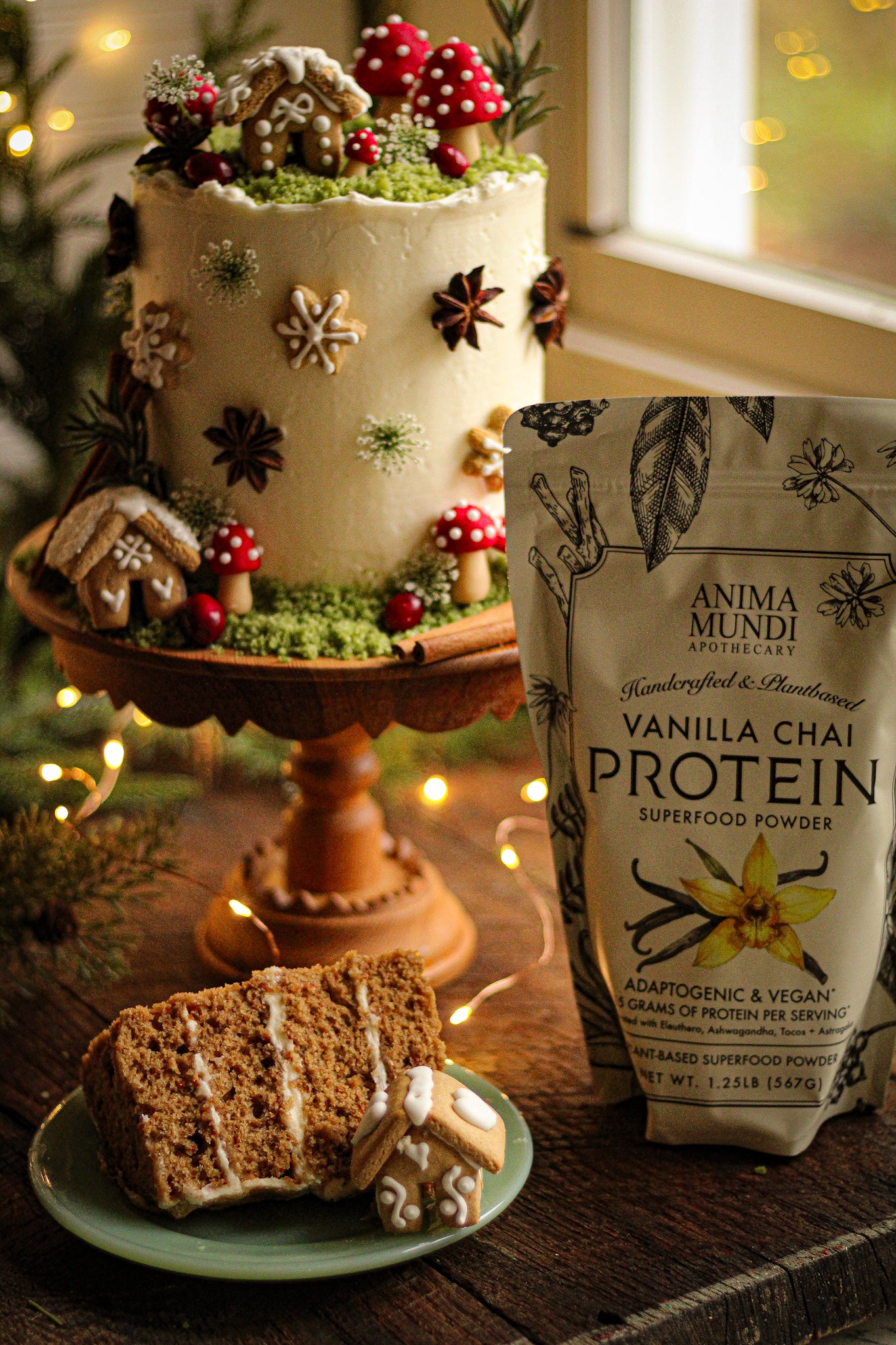 VANILLA CHAI PROTEIN | Adaptogenic Superfood Powder