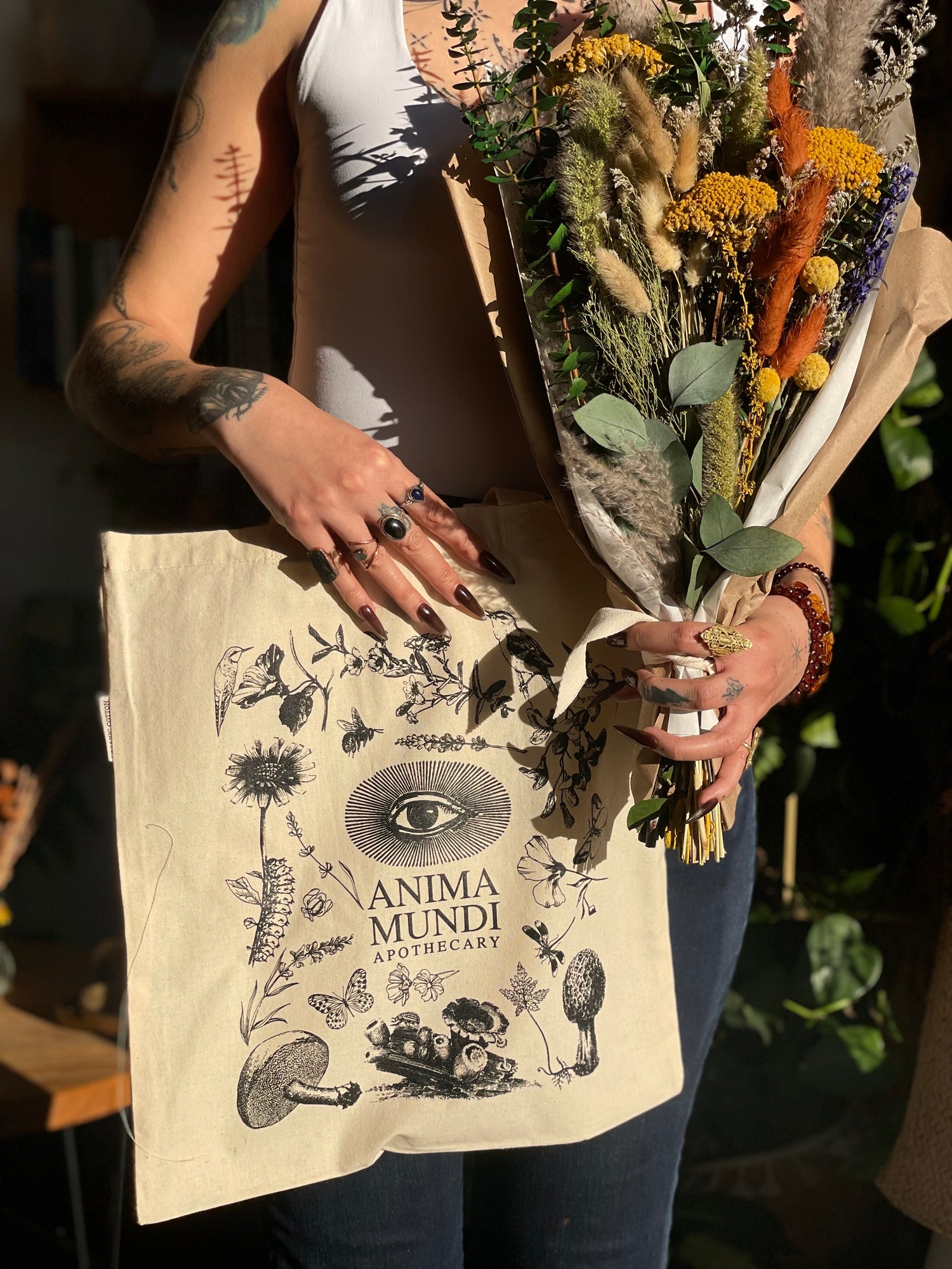 ANIMA MUNDI TOTE | Recycled Cotton