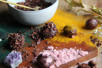 Botanical Chocolate Truffle making with Oliver William