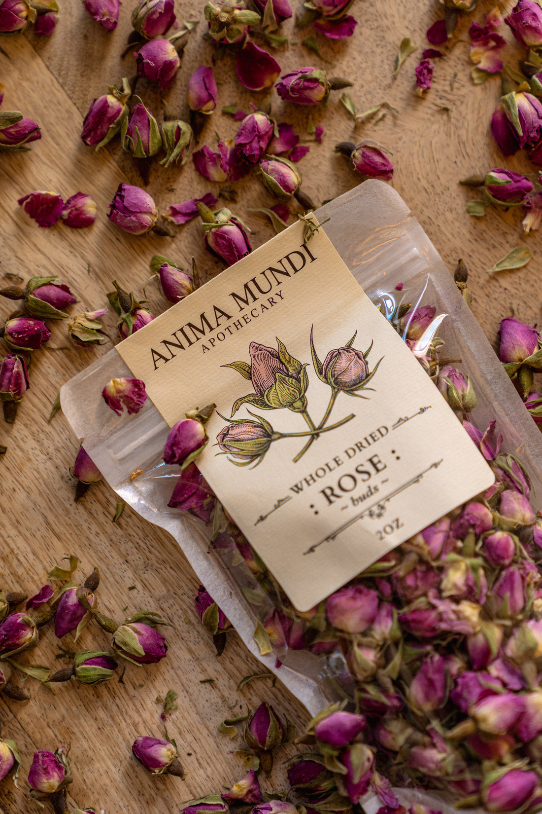 WHOLE ROSE BUDS | Organic Blooms