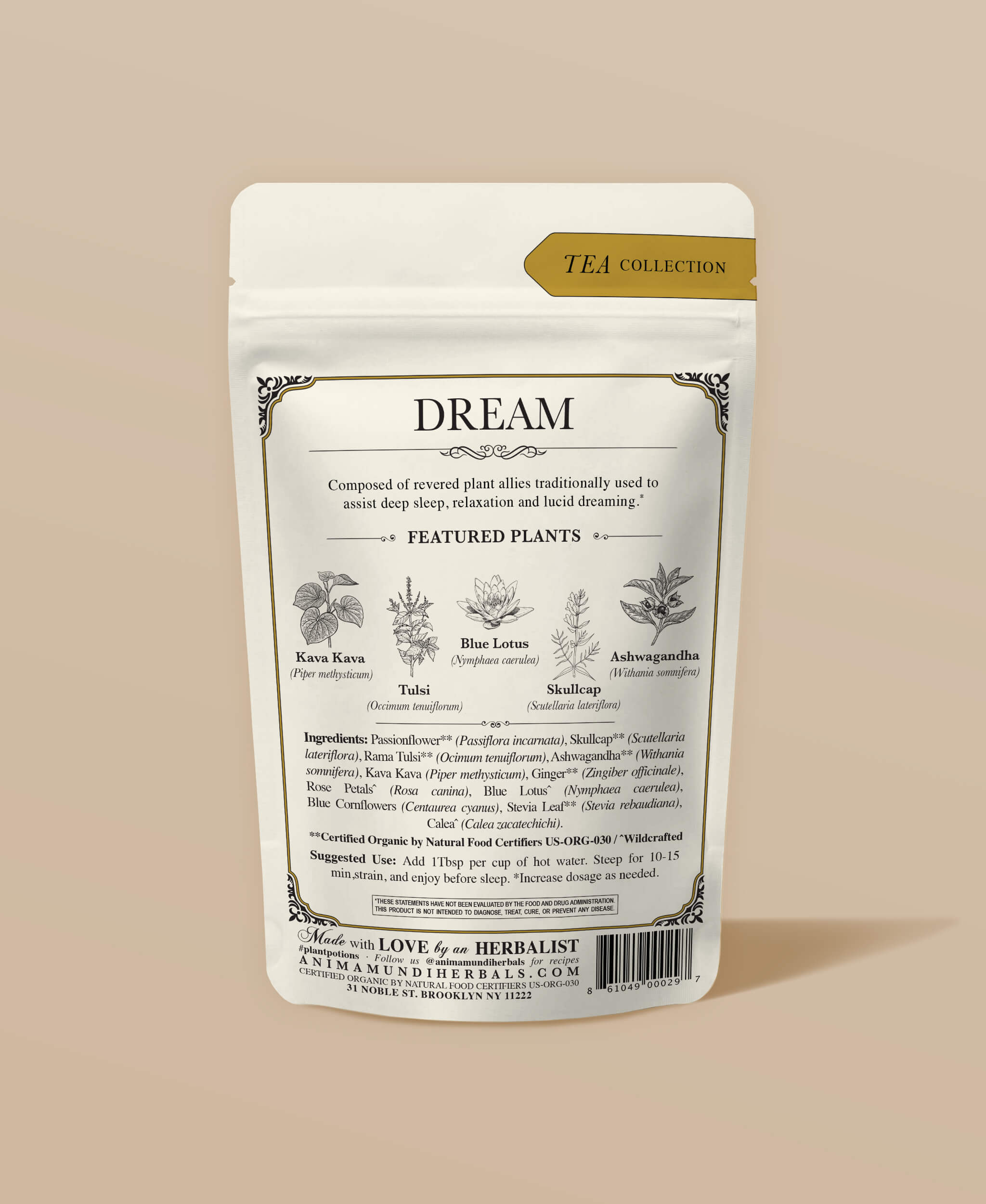 DREAM Tea | Sleep Aid + Third Eye Tonic