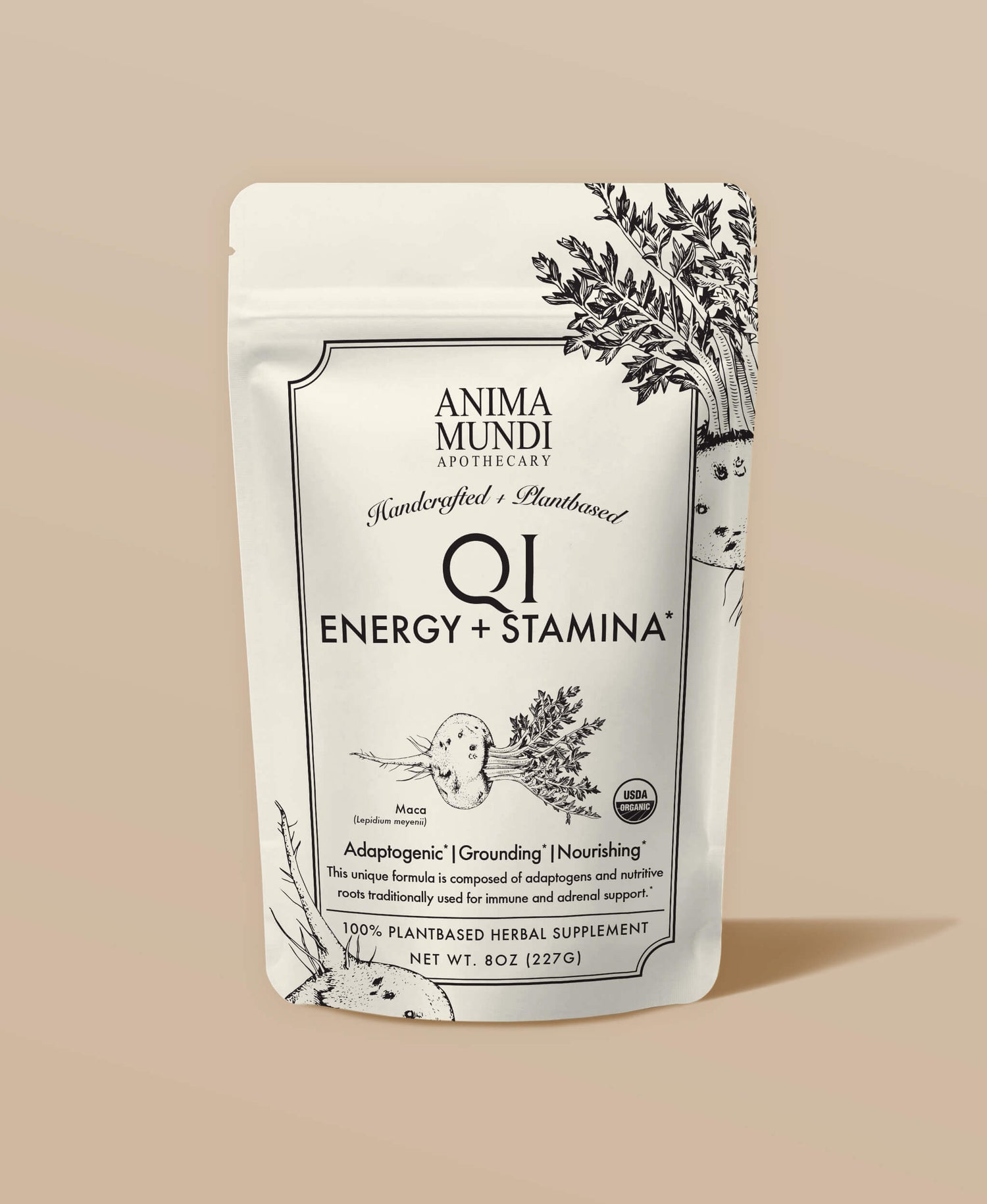 Qi - Adaptogenic Energy & Plant Protein – Anima Mundi Herbals