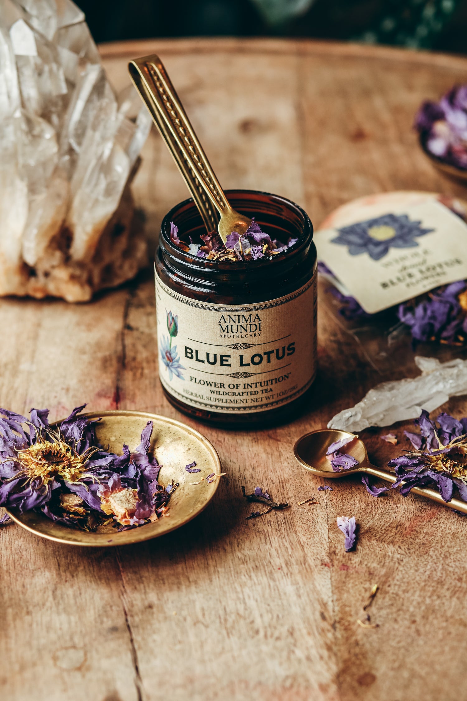 blue lily flower tea BLUE FLOWER