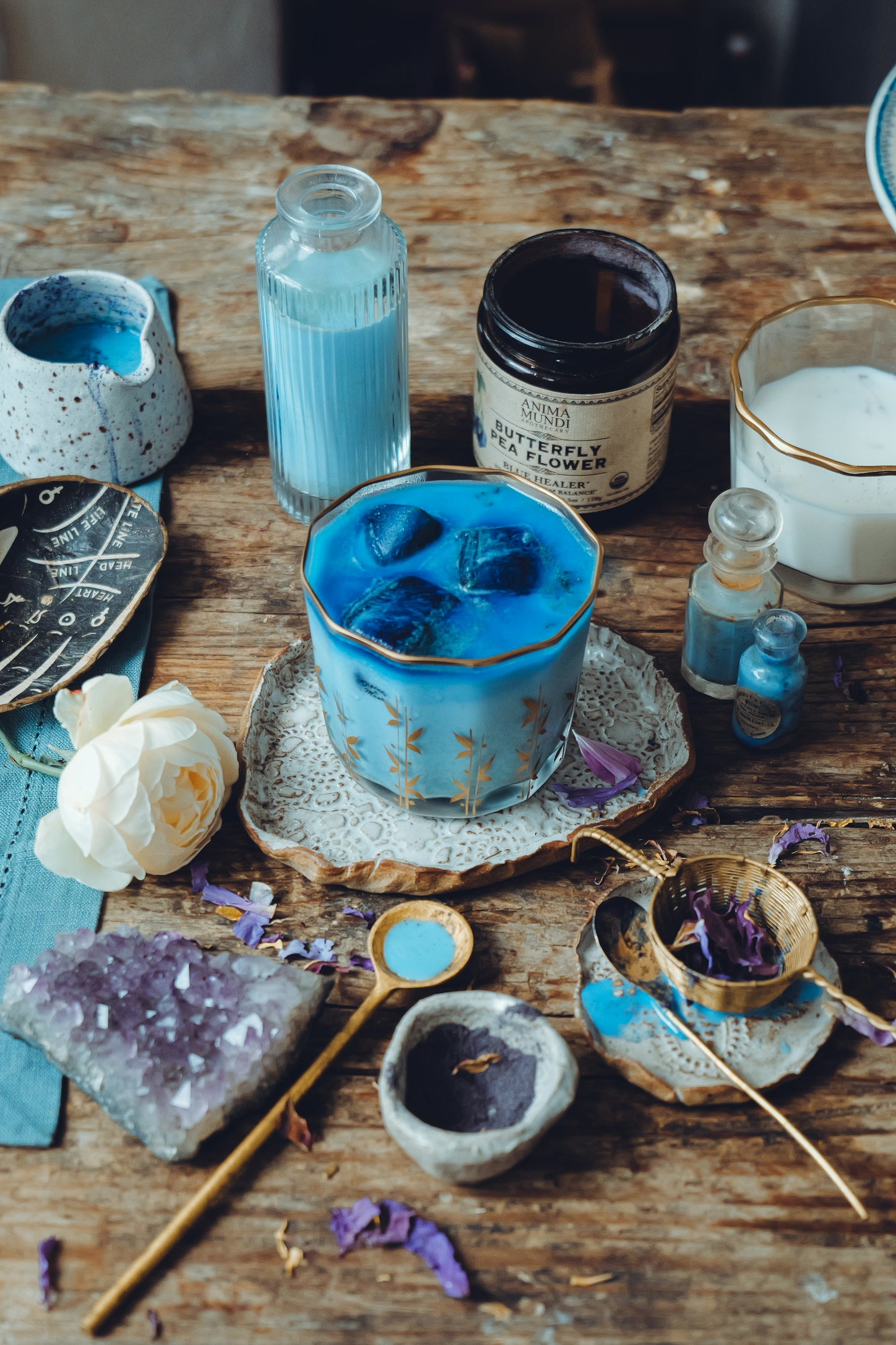Butterfly Pea Flower Powder for Beauty + Relaxation | Anima Mundi