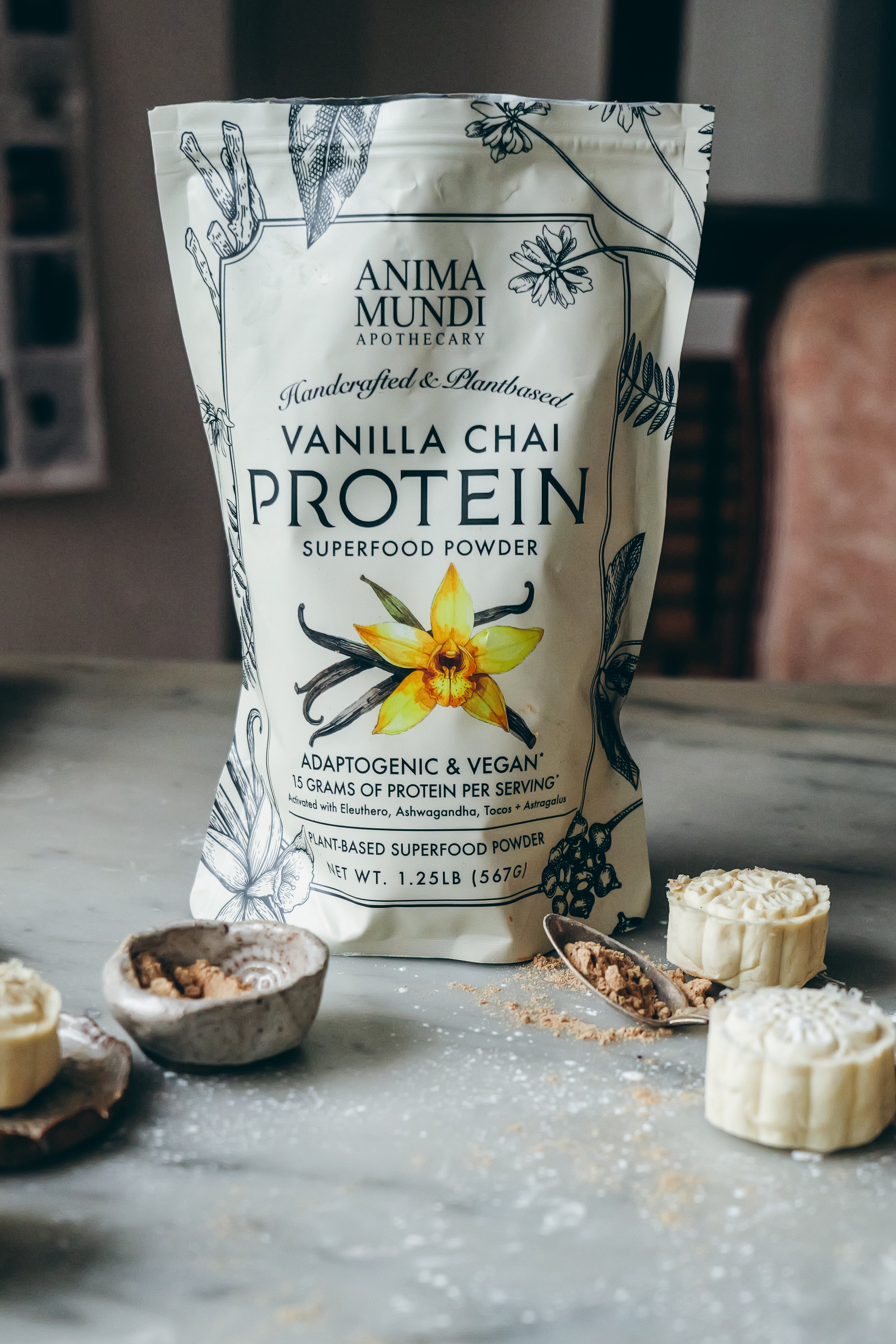 VANILLA CHAI PROTEIN | Adaptogenic Superfood Powder