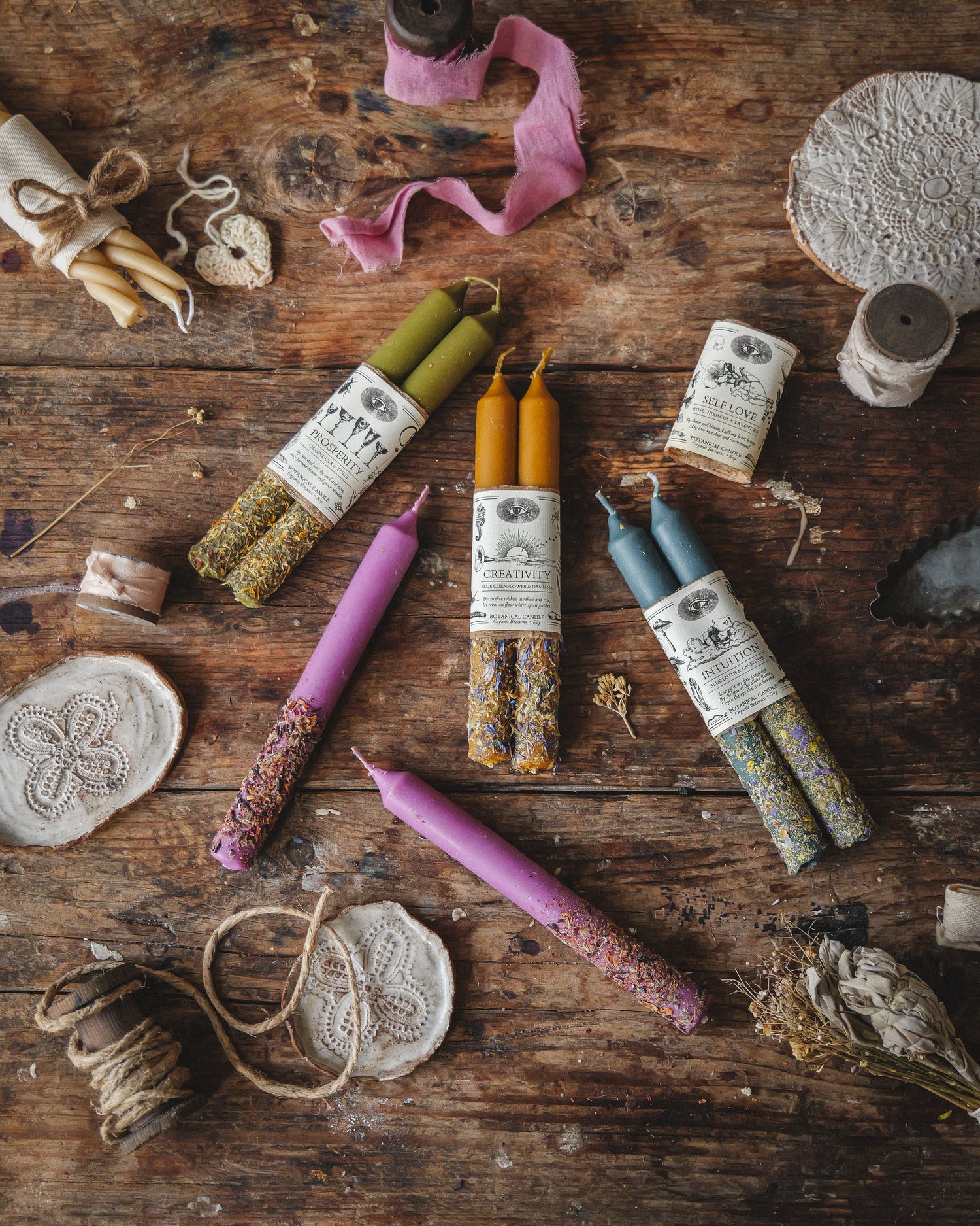 PROSPERITY RITUAL CANDLE | Manifestation + Abundance