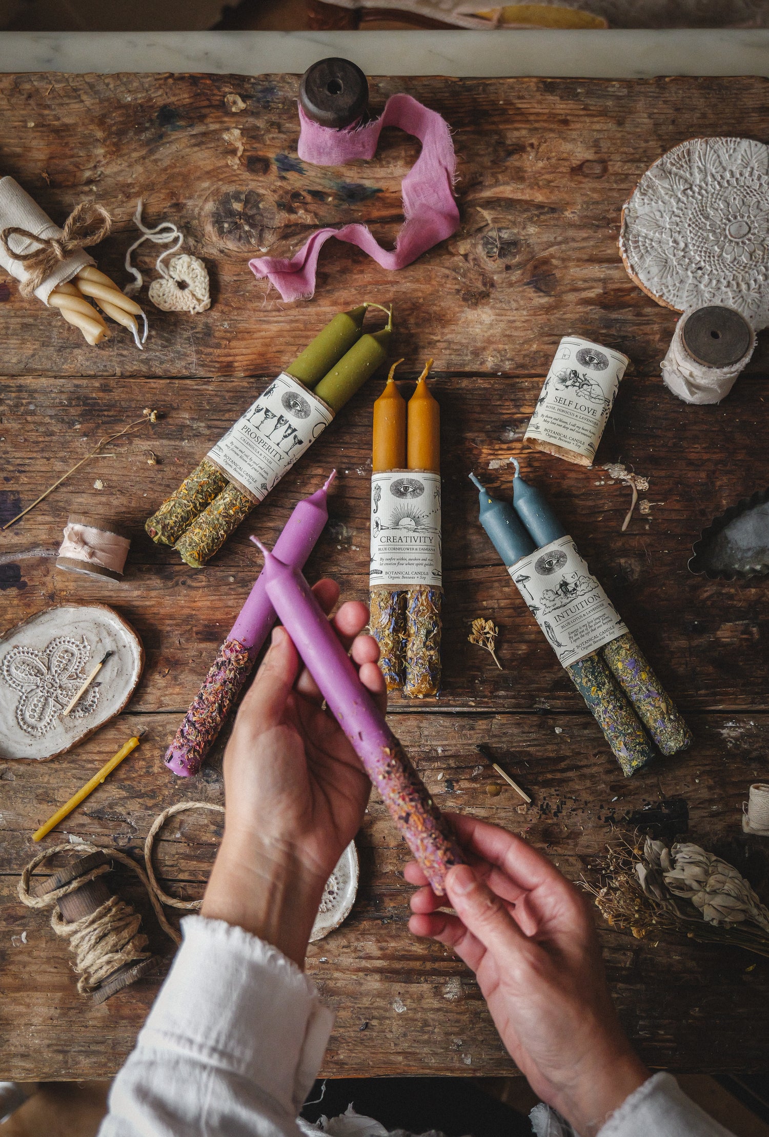 SELF-LOVE RITUAL CANDLE | Heart Healer + Inner Softening