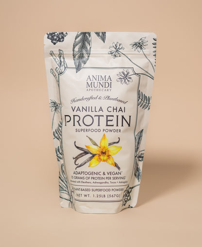 VANILLA CHAI PROTEIN | Adaptogenic Superfood Powder