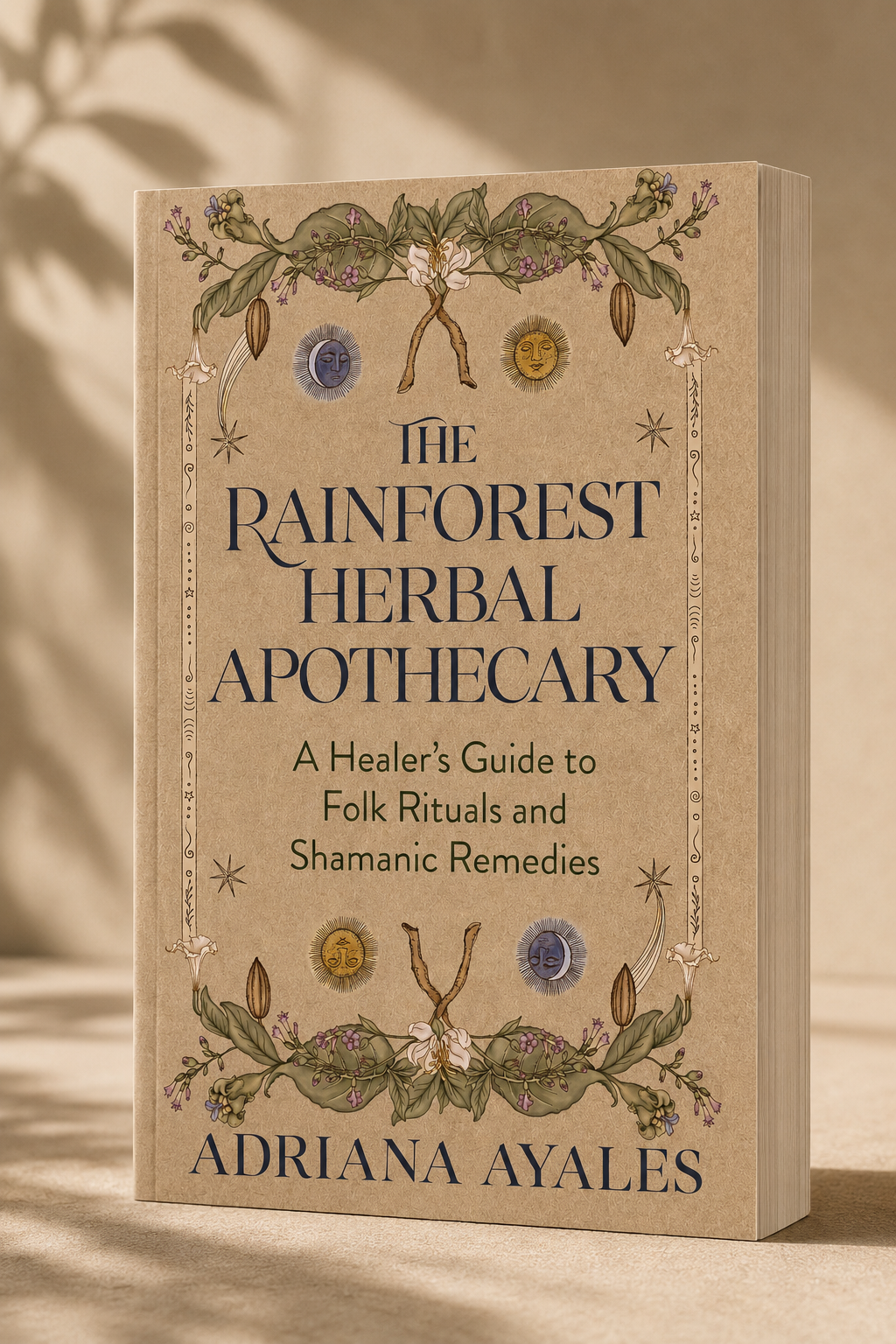 The Rainforest Herbal Apothecary Book: A Guide to Curanderismo & Plant Medicine by Adriana Ayales