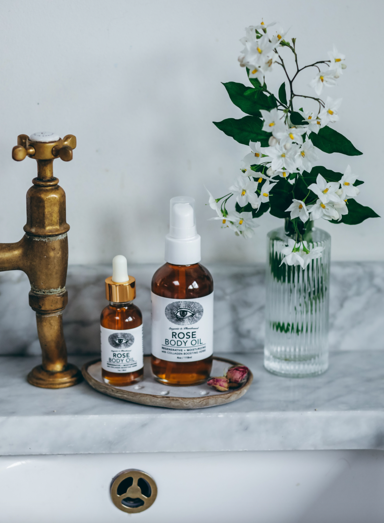 ROSE Body Oil | Regenerative + Moisturizing