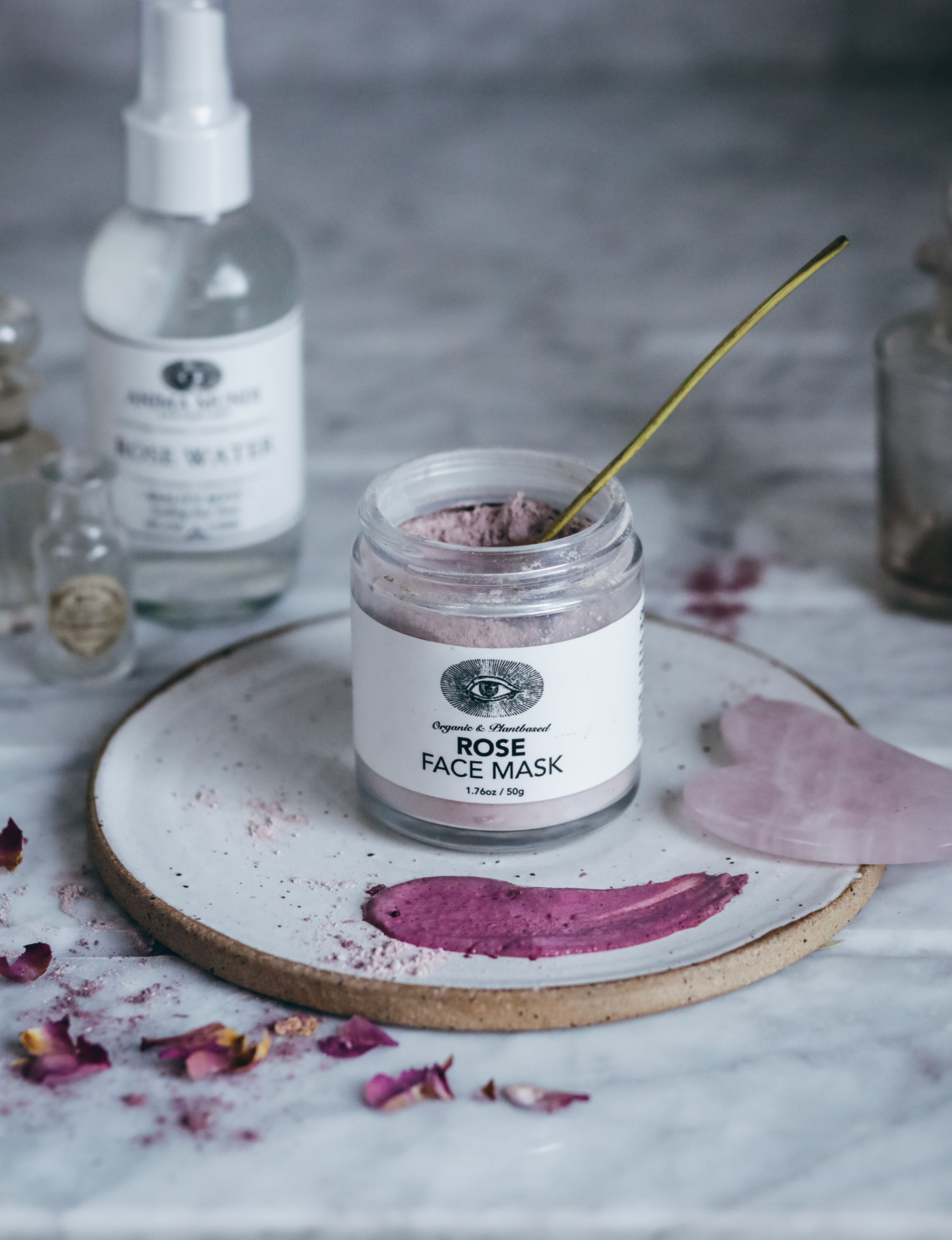 ROSE Face Mask | Detoxify + Hydrate