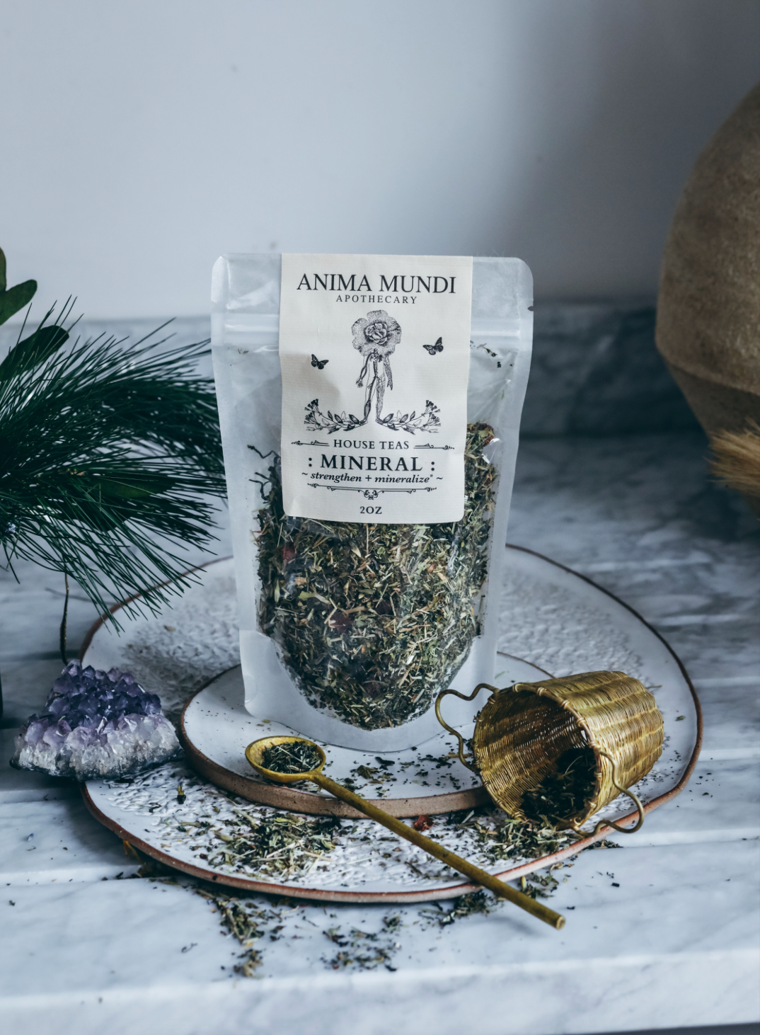 MINERAL Tea | Mineralize + Strengthen, Organic House Tea