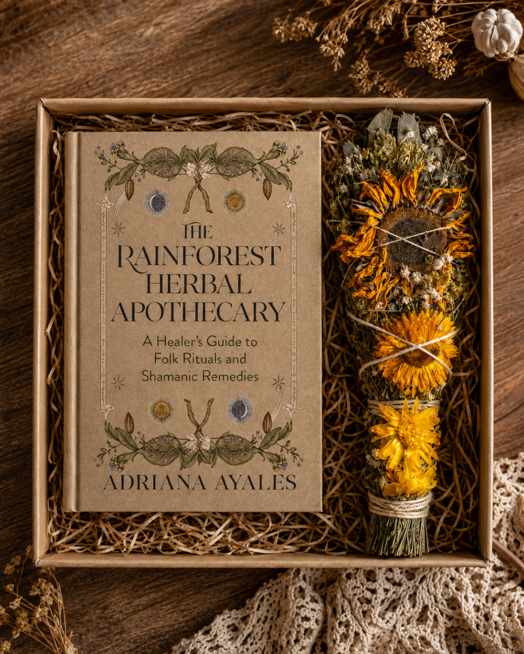 The Rainforest Herbal Apothecary Book: A Guide to Curanderismo &amp; Plant Medicine by Adriana Ayales