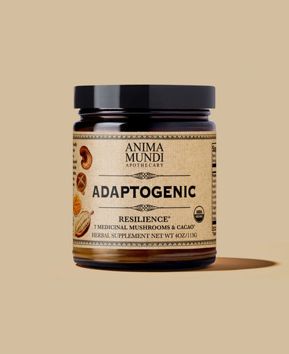 ADAPTOGENIC Powder | Organic, 7 Medicinal Mushrooms + Cacao