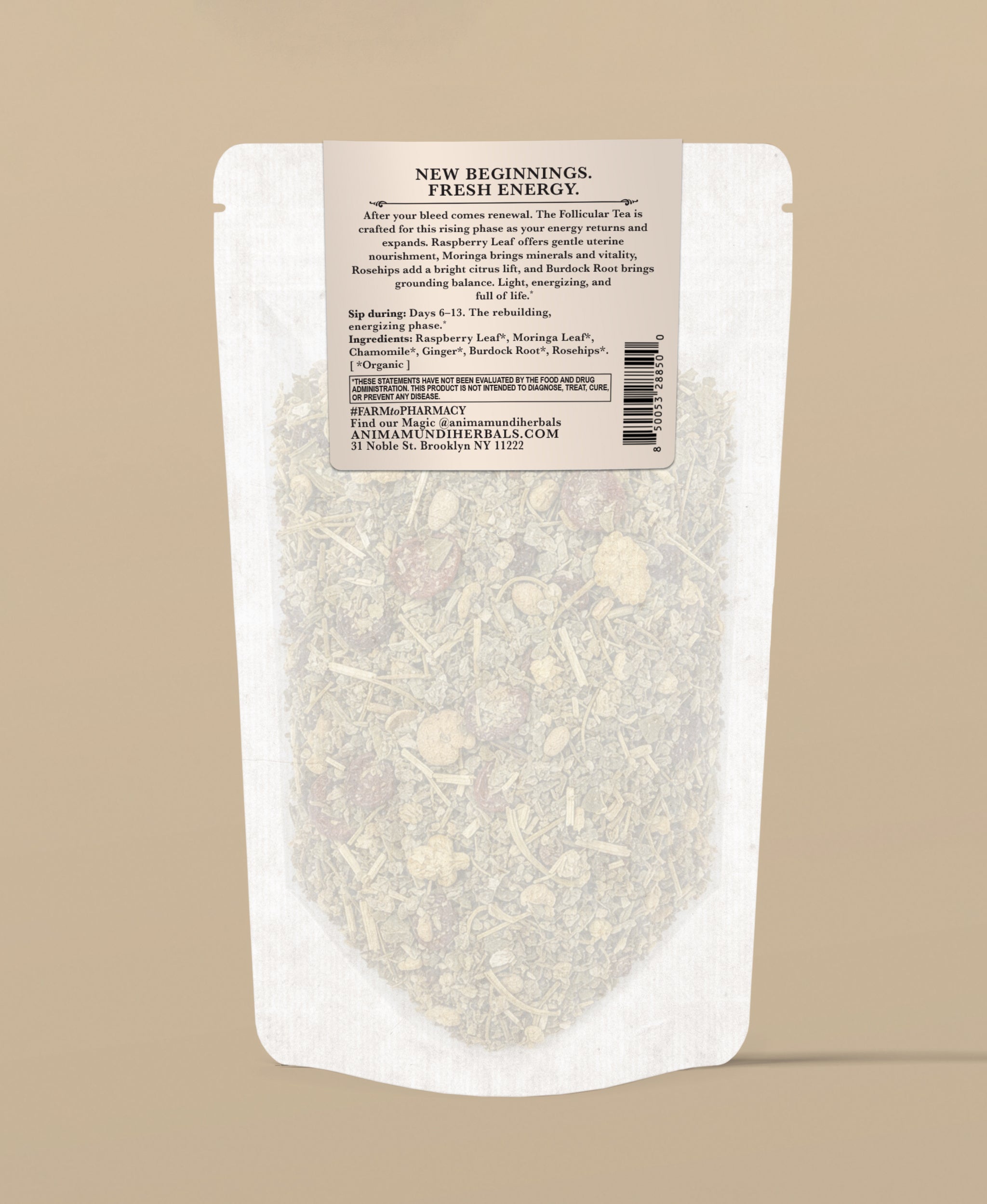 FOLLICULAR Tea | Menstrual Support Blend*