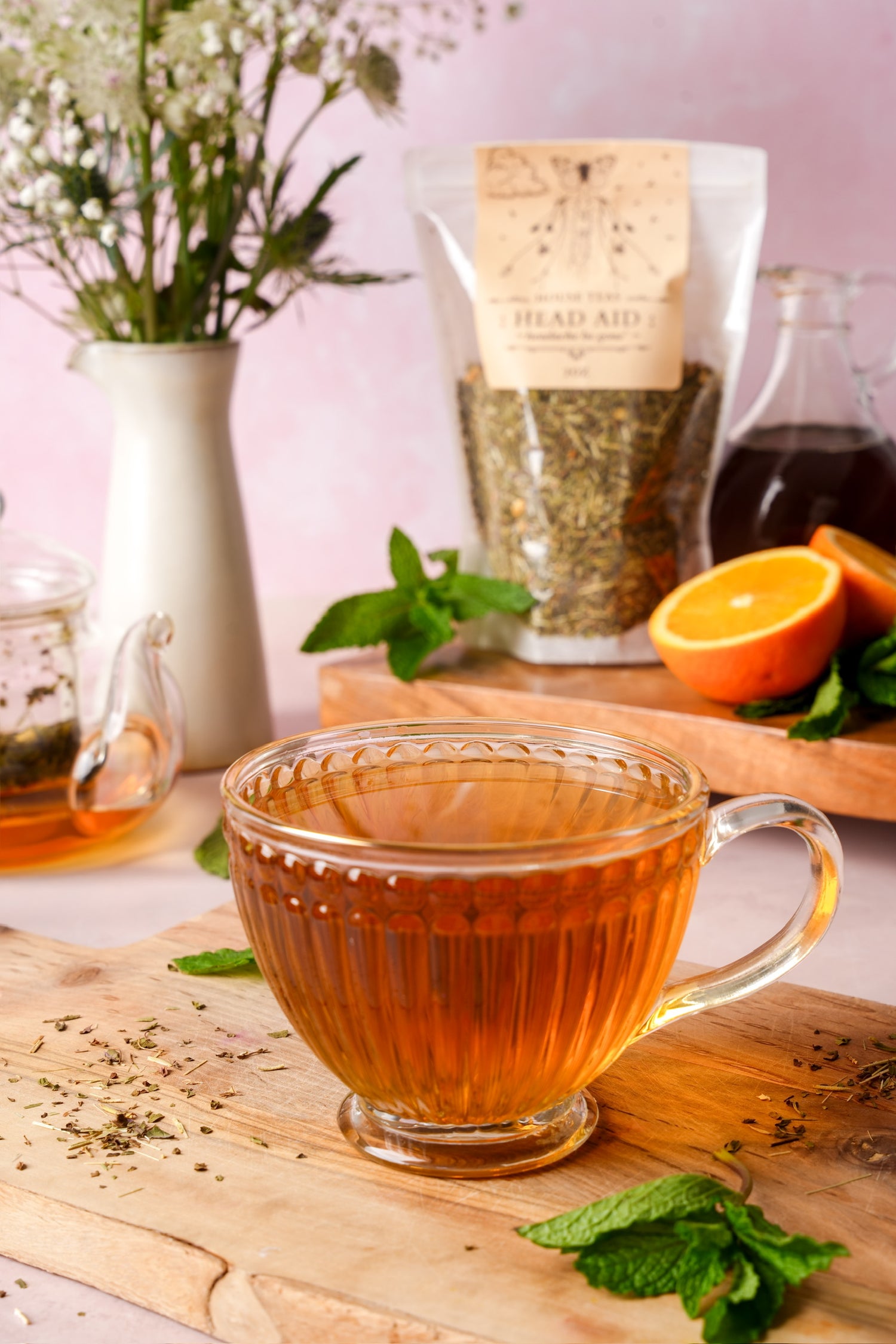 HEAD AID | Headache Be Gone, Organic House Tea