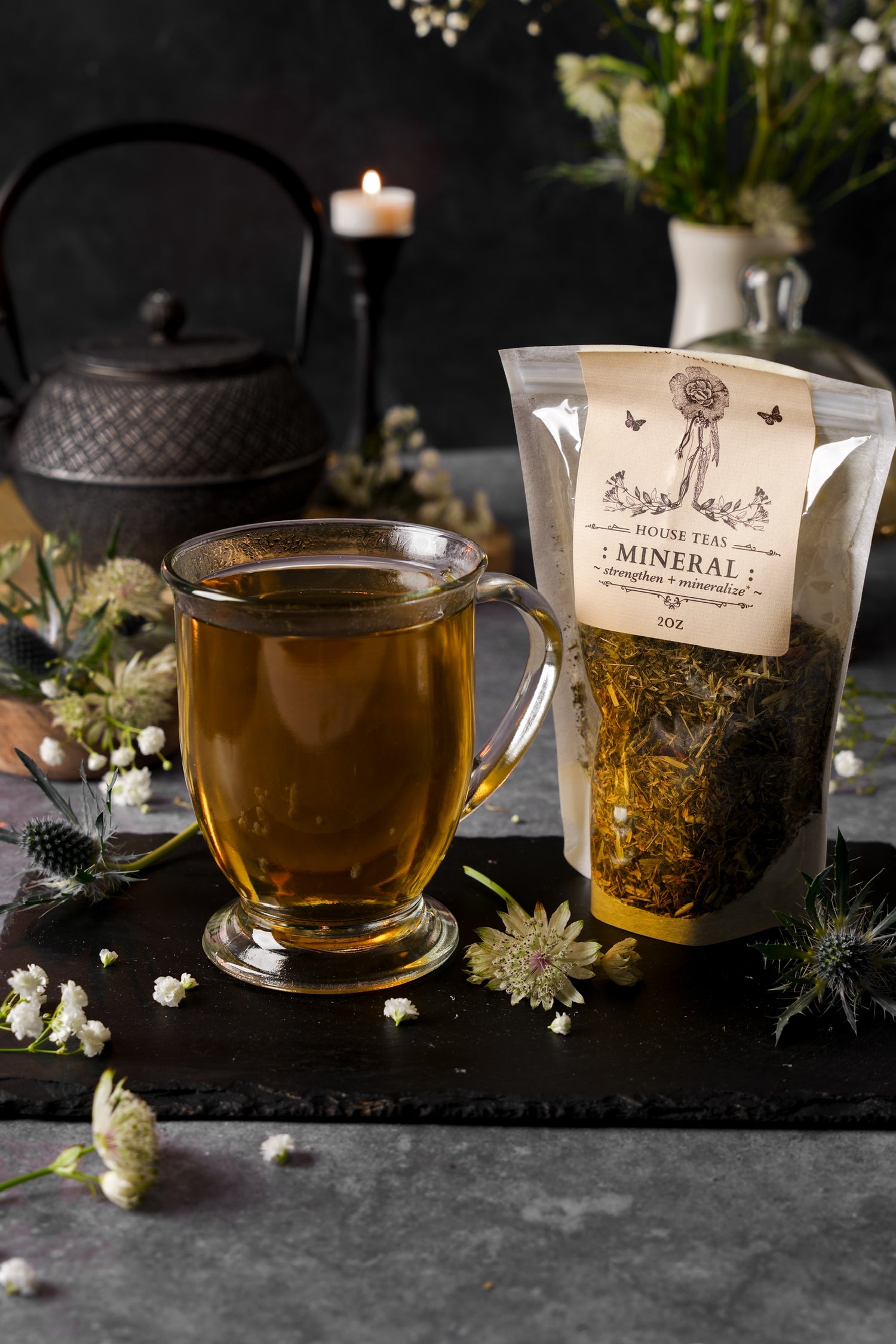 MINERAL Tea | Mineralize + Strengthen, Organic House Tea