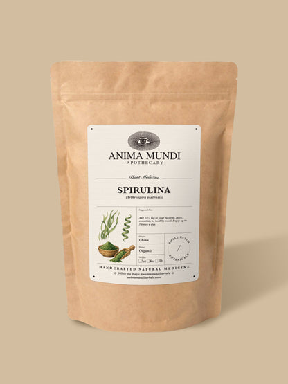 Spirulina Powder, Organic 4 oz BULK BAG