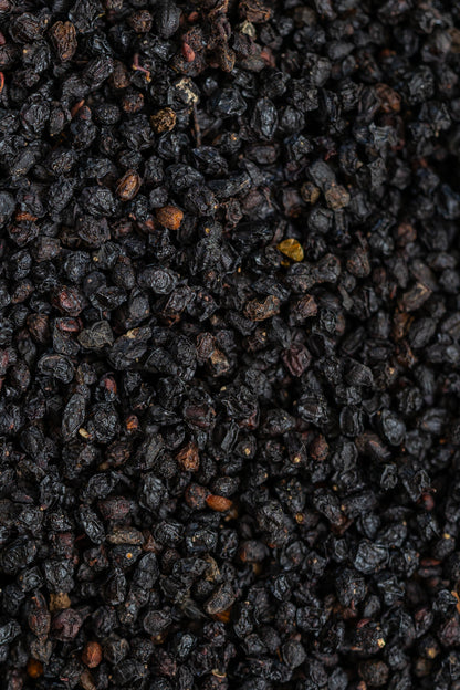 Elderberry Whole, Organic 4 oz BULK BAG