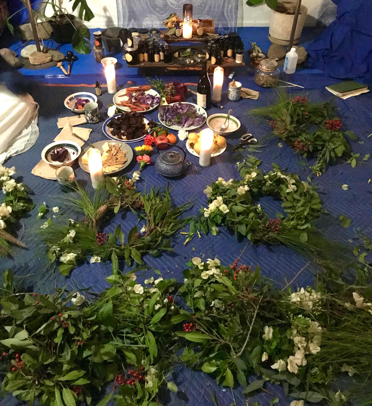 Winter Solstice Ritual: Native Plant Wreath-Making