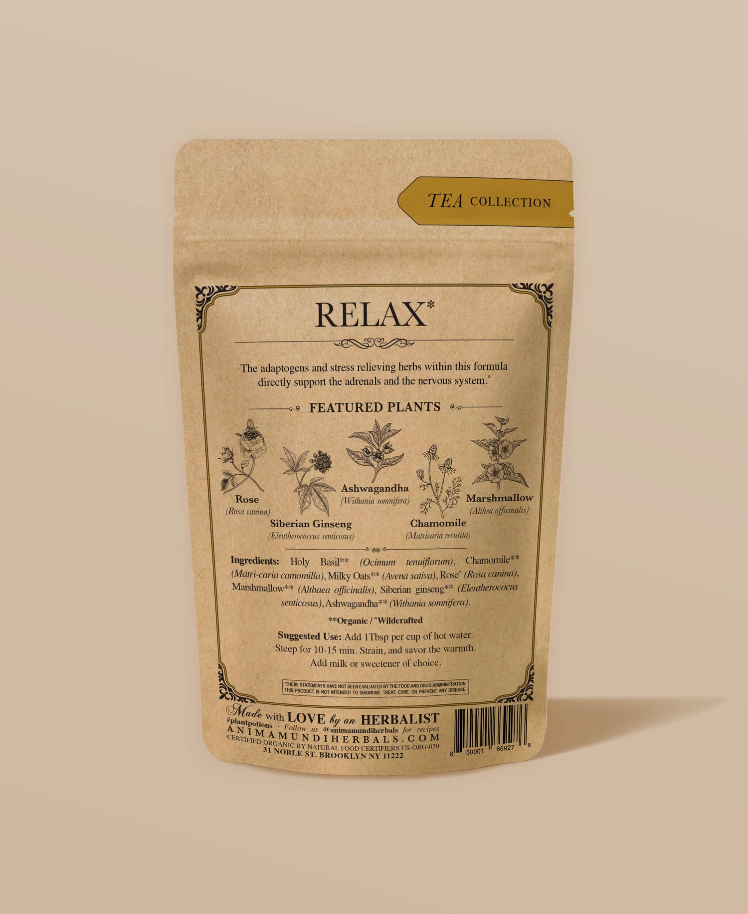 CALM Tea | Stress Relief Tonic