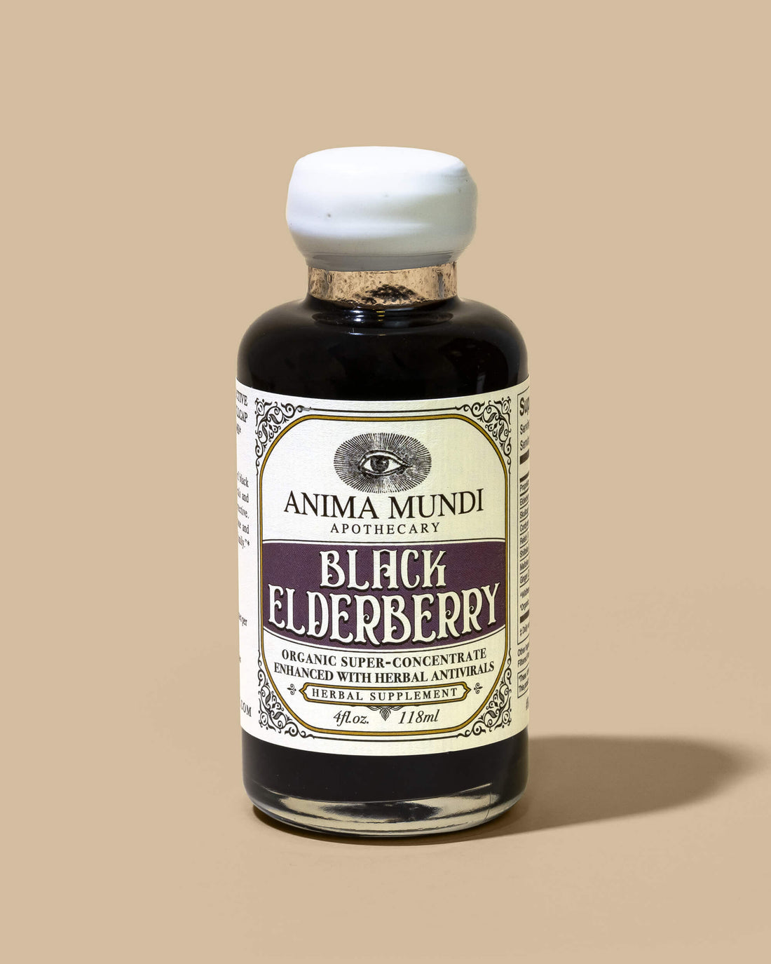 BLACK ELDERBERRY Elixir | Botanical Mushroom Syrup