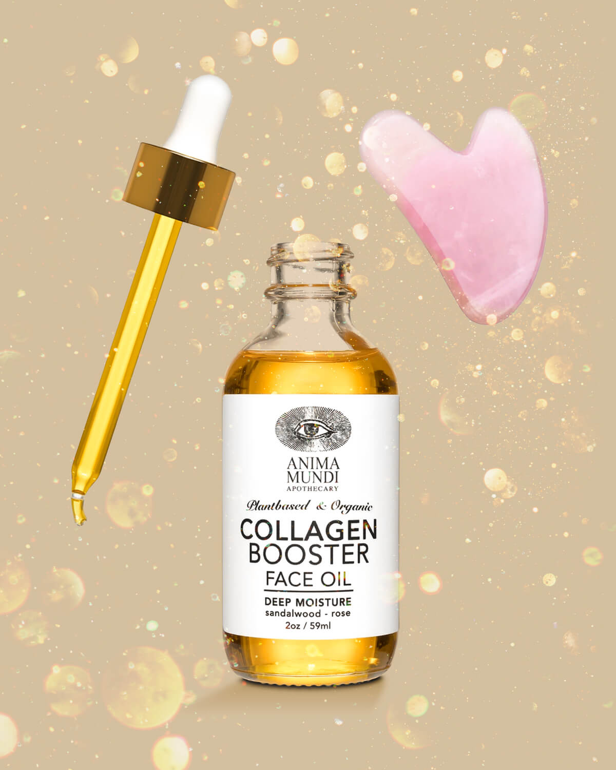 Collagen Oil + Gua Sha | BUNDLE Anima Mundi Herbals Collagen Oil + Gua Sha | BUNDLE Anima Mundi Herbals